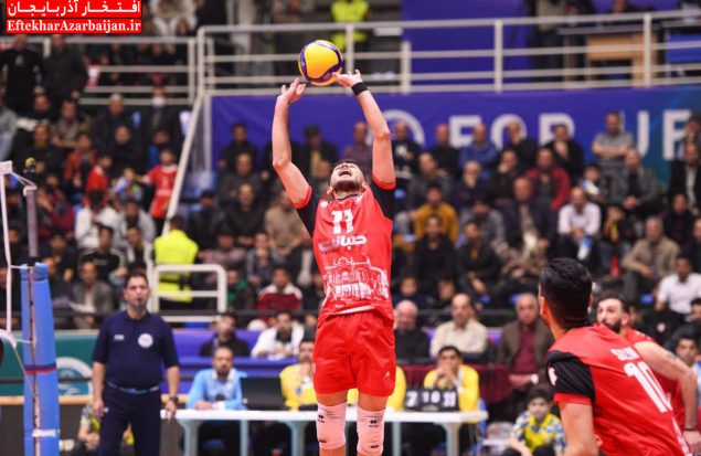 شهرداری ارومیه پاس گرگان لیگ برتر والیبال